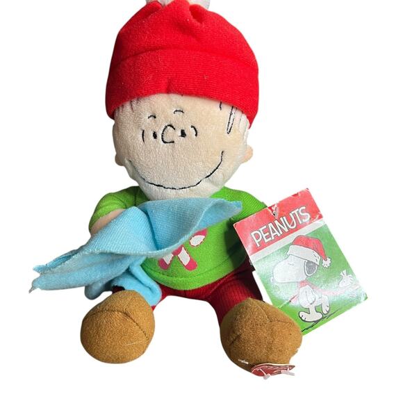 Peanuts Charlie Brown Hallmark Musical Holiday Linus 10' Plush Doll - Picture 1 of 7